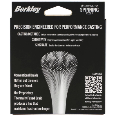 Шнур Berkley Fowrard Finesse 150м 0.17мм Crystal