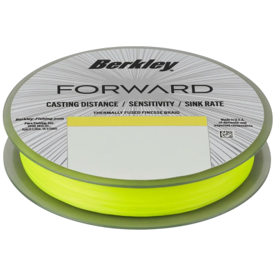Шнур Berkley Fowrard Finesse 150м 0.26мм Flame Green Шнур Berkley Fowrard Finesse 150м 0.26мм Flame Green