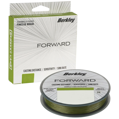 Шнур Berkley Fowrard Finesse 300м 0.17мм Low-Vis Green