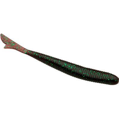 Силикон Bait Breath U30 Fish Tail 2" #156 Junebug/Green