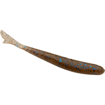 Силікон Bait Breath U30 Fish Tail 2.8" #145 Cinnamon/Black Blue Flake