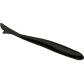 Силикон Bait Breath U30 Fish Tail 2.8" #003 Solid Black