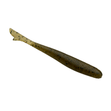 Силикон Bait Breath U30 Fish Tail 2.8" #817 Dark Green Pumpkin/Seed