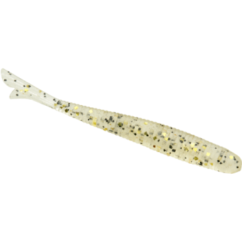 Силікон Bait Breath U30 Fish Tail 3.3" #143 Clear/Black Gold Flake