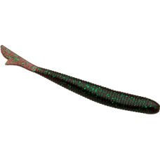 Силикон Bait Breath U30 Fish Tail 4.5" #156 Junebug/Green