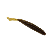 Силикон Bait Breath U30 Fish Tail Ringer 2.8" #160 Mud Green Pumpkin/Seed