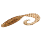 Силикон Bait Breath Curly Grub 3.5" #Ur25 Clear/Gold Orange Seed