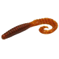 Силикон Bait Breath Curly Grub 3.5" #Ur23 Pumpkin/Red