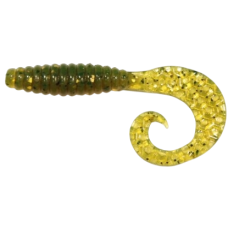 Силикон Bait Breath Curly Grub 3.5" #Ur868 Motoroil-EX