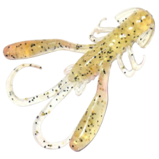 Силикон Bait Breath U30 Rush Craw 2.8" #143 Clear/Black Gold Flake