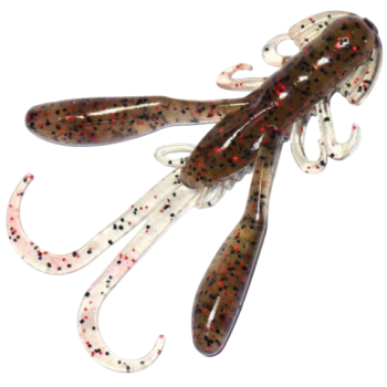 Силикон Bait Breath U30 Rush Craw 3.5" #142 Green Pumpkin/Black Red Flake