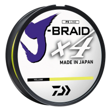 Шнур Daiwa J-Braid X4E 135м 0.13мм #1 Yellow