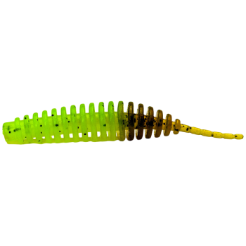 Силикон FishUp Tanta 2" #243 Chartreuse/Green Pumpkin