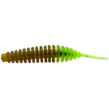 Силикон FishUp Tanta 2" #246 - Green Pumpkin/Chartreuse