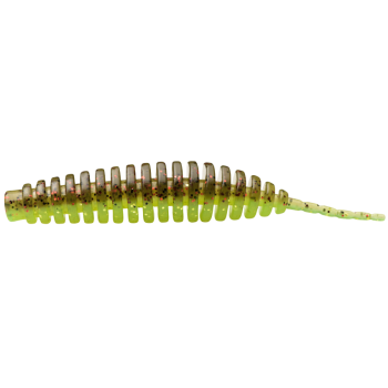 Силікон FishUp Tanta 3" #203 Green Pumpkin/Flo Chartreuse