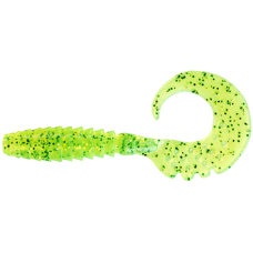 Силикон FishUp Fancy Grub 1" #026 Flo Chartreuse/Green