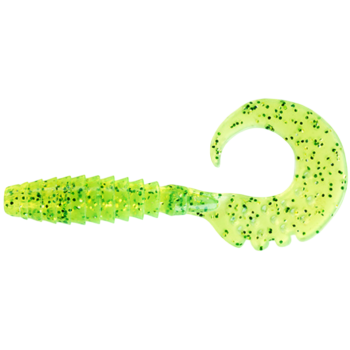 Силикон FishUp Fancy Grub 1" #026 Flo Chartreuse/Green