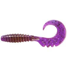 Силикон FishUp Fancy Grub 2.5" #016 Lox/Green & Black