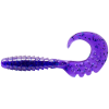 Силикон FishUp Fancy Grub 2.5" #060 Dark Violet/Peacock&Silver