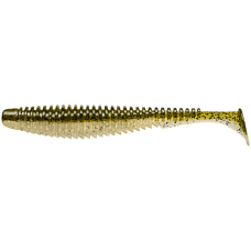 Силікон FishUp U-Shad 3" #202 Green Pumpkin/Pearl