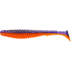 Силікон FishUp U-Shad 3" #207 Dark Violet/Orange