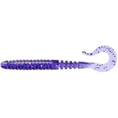 Силикон FishUp Vipo 2" #060 Dark Violet/Peacock&Silver