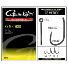 Крючок GAMAKATSU COARS PRO-C XS METHOD A1 PTFE BL № 10, 10шт