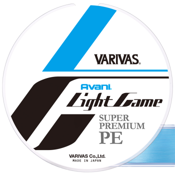 Шнур Varivas Light Game X4 150м 0.07мм #0.2 Natural Blue
