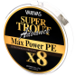 Шнур Varivas Super Trout Advance Max Power 150м 0.12мм #0.6 Gold+White