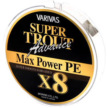 Шнур Varivas Super Trout Advance Max Power 150м 0.20мм #1.5 Gold+White
