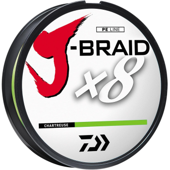 Шнур Daiwa J-Braid X8 150м 0.10мм #0.8 Chartreuse
