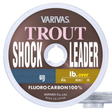 Флюорокарбон Varivas Trout Shock Leader Fluoro 30м 0.26мм
