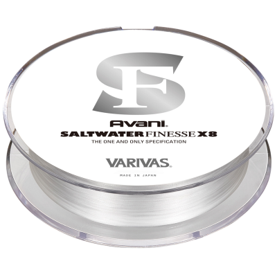Шнур Varivas Avani Saltwater Finesse X8 150м 0.10мм #0.4 White 