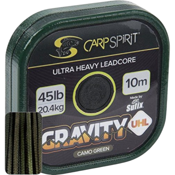 Лидкор Carp Spirit Gravity UHL Ultra Heavy 10м 0.36мм Camo Green