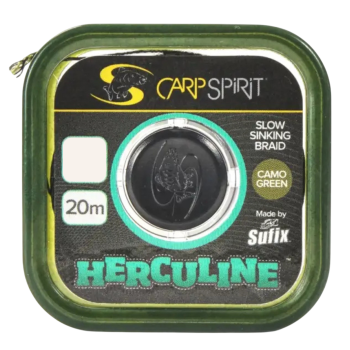 Поводковый материал Carp Spirit Herculine Braid 20м 0.18мм Camo Green