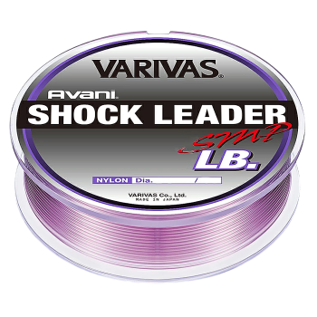 Шок-лидер Varivas Avani Shock Leader SMP Nylon 50м 0.84мм Natural Violet