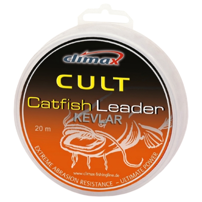 Повідцевий матеріал Climax Cult Catfish Kevlar 20м 1.3мм Olive