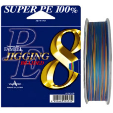 Шнур Yamatoyo PE Jigging 8 200м 0.18мм #1.2 Multicolor