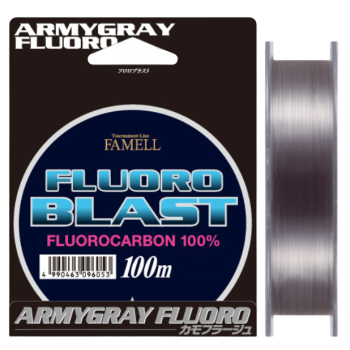 Флюорокарбон Yamatoyo Blast 100м 0.20мм Army Gray