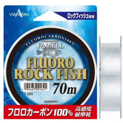 Флюорокарбон Yamatoyo Fluoro Rock Fish 70м 0.23мм