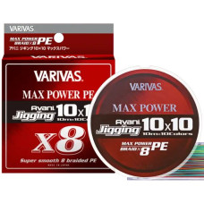 Шнур Varivas Avani Jigging Max Power X8 400м 0.37мм #5 Multicolor