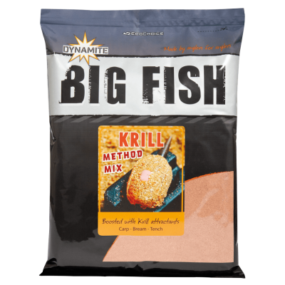 Прикормка Dynamite Baits Big Fish Method Mix 1.8кг Krill 