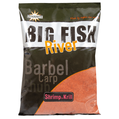 Прикормка Dynamite Baits Big Fish River 1.8кг Shrimp & Krill