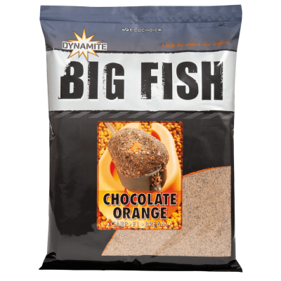 Прикормка Dynamite Baits Big Fish 1.8кг Chocolate Orange