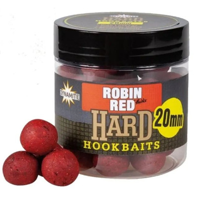 Бойли Dynamite Baits Hard Hookbaits Robin Red 20мм
