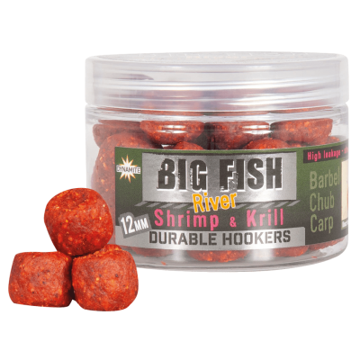 Бойлы Dynamite Baits Big Fish River Shrimp & Krill Durable 12мм