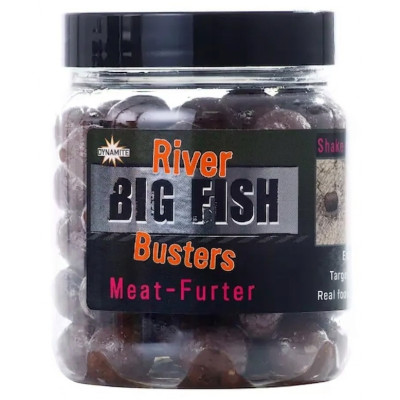 Бойлы Dynamite Baits Big Fish River Meat Furter Busters 14х12мм 0.12кг
