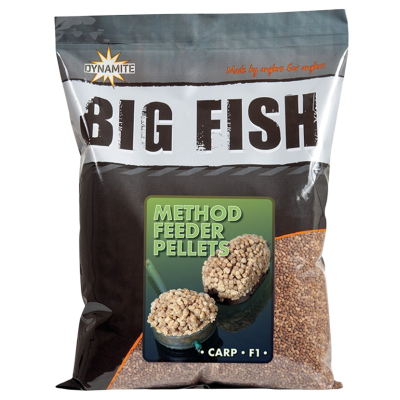 Прикормка Dynamite Baits Big Fish Method Feeder Pellets 1.8кг 
