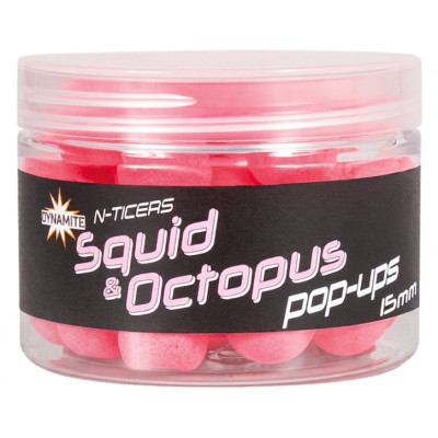 Поп-ап Dynamite Baits N-Ticers Squid & Octopus 15мм
