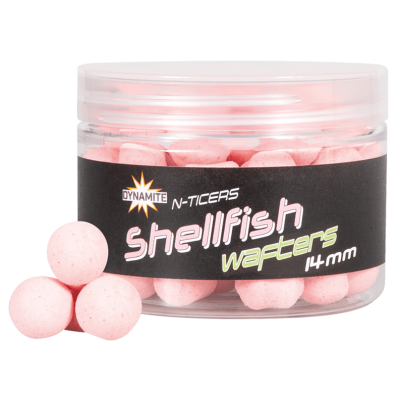 Вафтерс Dynamite Baits N-Ticers Wafters Shellfish 14мм